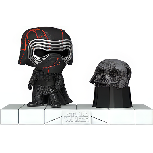 Funko Pop! Deluxe - Star Wars - Kylo Ren con casco Darth Vader #739