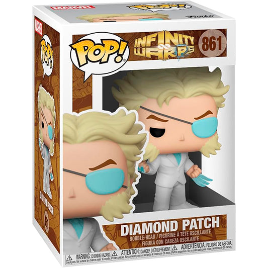 Funko Pop! Marvel: Infinity Warps - Parche de diamantes #861