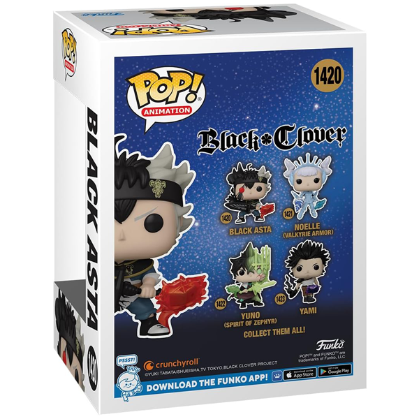 Funko POP! Black Asta - Black Cover #1420