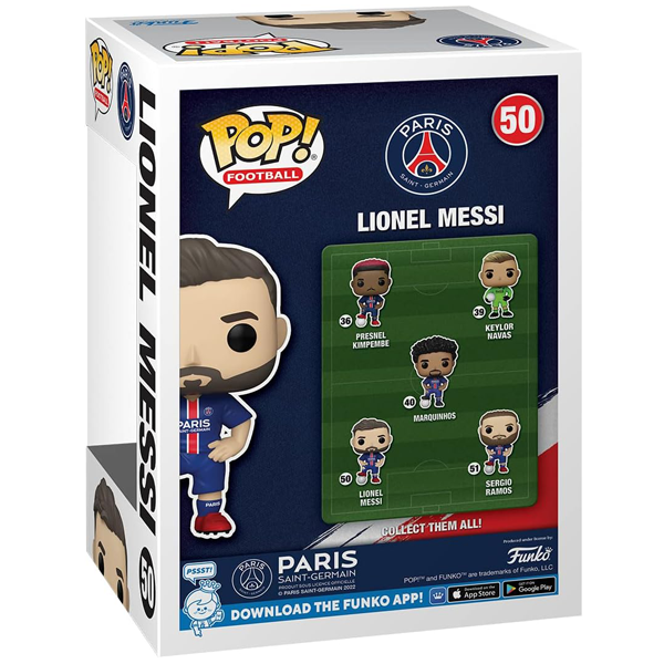 Funko POP! Messi - Paris Saint-Germain #50