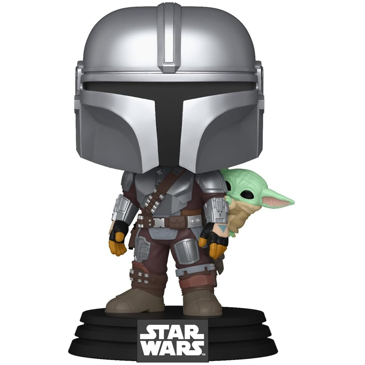 Funko Pop! Star Wars - The Mandalorian With Grogu #818