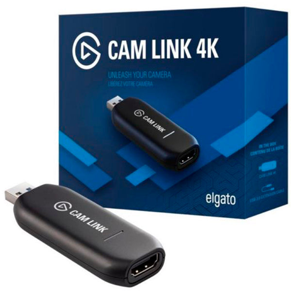 Elgato Cam Link 4K - Tarjeta de captura externa para DSLR 1080p60 o 4K30/4K60