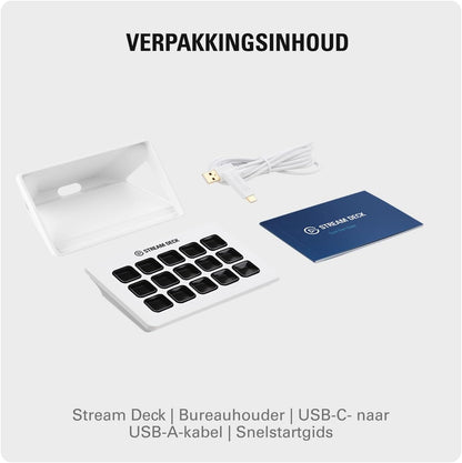 Elgato Stream Deck MK.2 Blanco 15 teclas macro