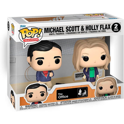 Funko Pop! The Office - Michael Scott & Holly Flax - Pack 2