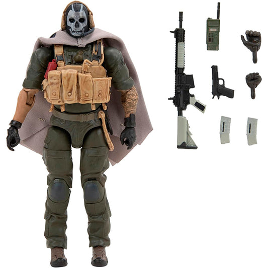 Call of Duty Ghost (Jawbone) - con manos intercambiables y accesorios de armas