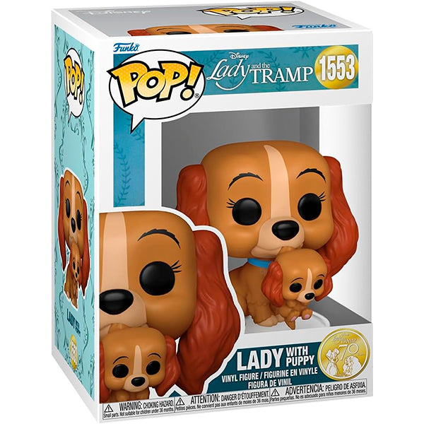 Funko Pop! La Dama y El Vagabundo Lady con Cachorro #1553