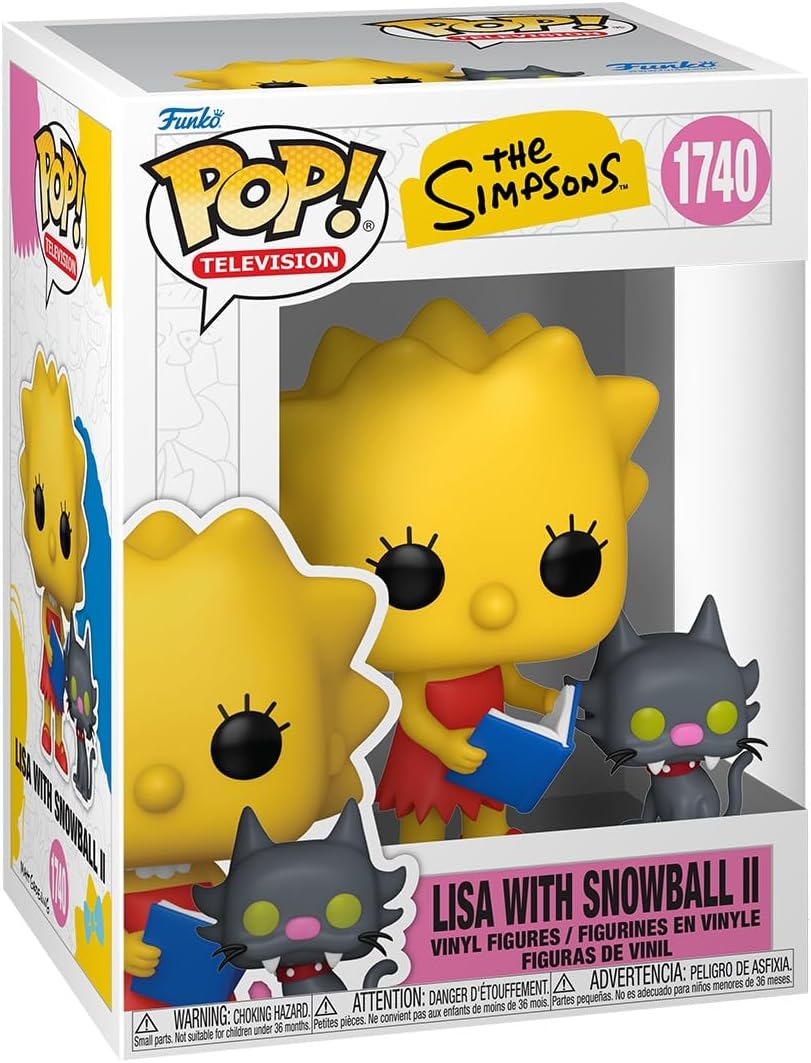 Funko Pop! Los Simpsons - Lisa Y Bola De Nieve #1740