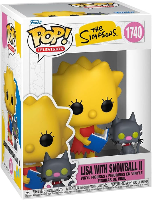 Funko Pop! Los Simpsons - Lisa Y Bola De Nieve #1740
