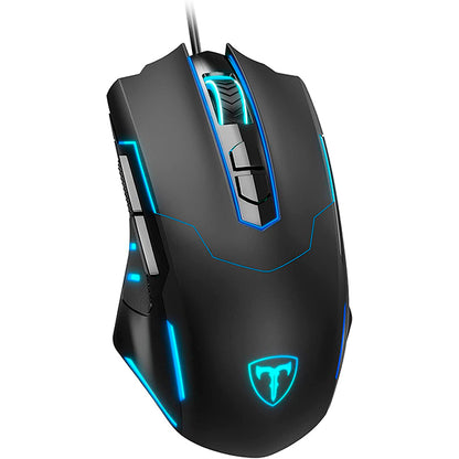 Mouse Gamer USB 7200 DPI, 7 Botones programables, RGB - WEEMSBOX