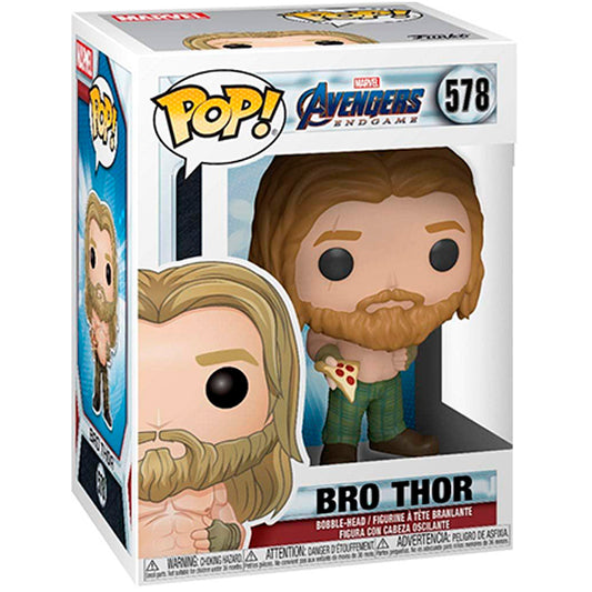 Funko Pop! Marvel: Avengers Endgame - Bro Thor con pizza #578