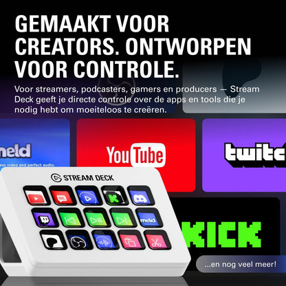 Elgato Stream Deck MK.2 Blanco 15 teclas macro
