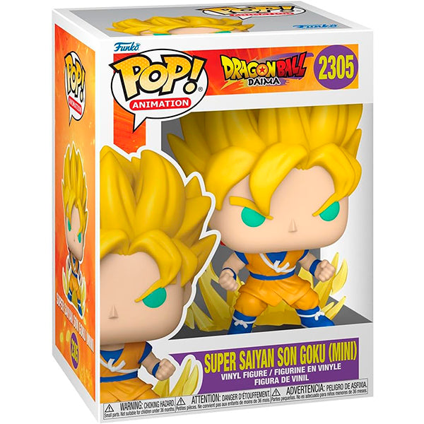 Funko Pop! Dragon Ball DAIMA - Super Saiyan Son Goku (Mini) #2305