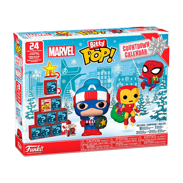 Funko Calendario de Adviento: Bitty: Marvel Comics - 24 días de sorpresas