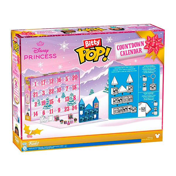 Funko Calendario de Adviento: Bitty: Disney Princess - 24 días de sorpresas