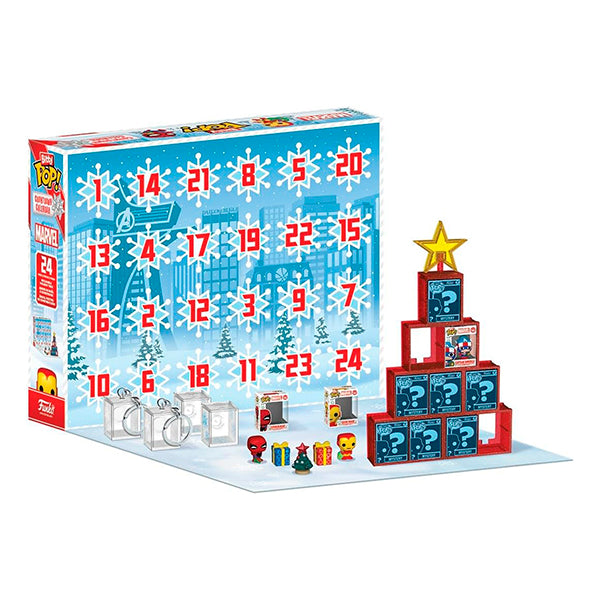 Funko Calendario de Adviento: Bitty: Marvel Comics - 24 días de sorpresas