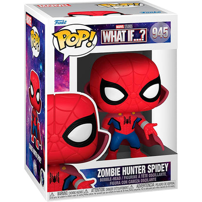 Funko Pop Marvel What If...? Zombie Hunter Spidey #945