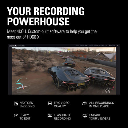 Capturadora Elgato HD60 X - 1080p60 HDR10 o 4k 60/30 FPS