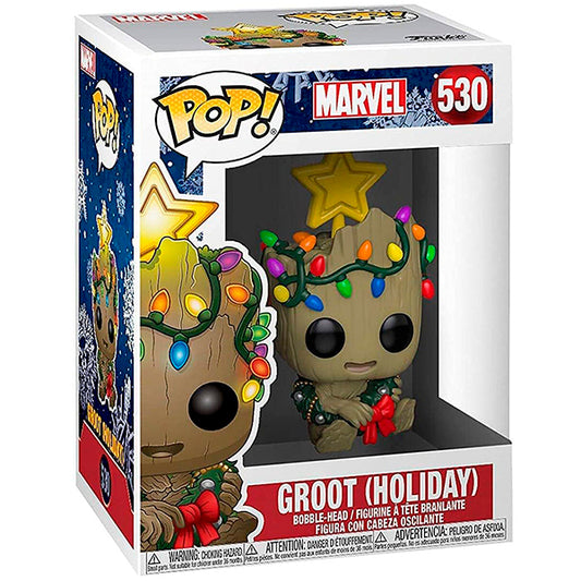 Funko Pop! Marvel: Groot Navidad #530