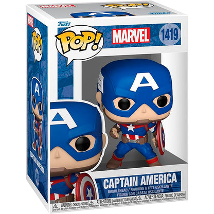 Funko POP! Capitán América - Marvel Comics #1419
