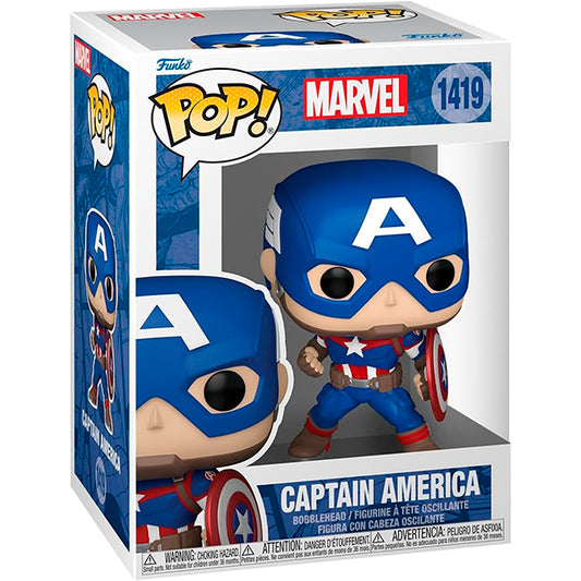 Funko POP! Capitán América - Marvel Comics #1419