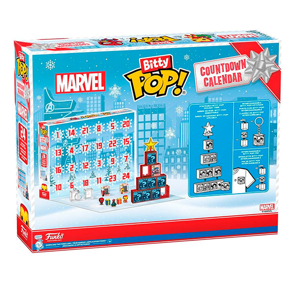 Funko Calendario de Adviento: Bitty: Marvel Comics - 24 días de sorpresas