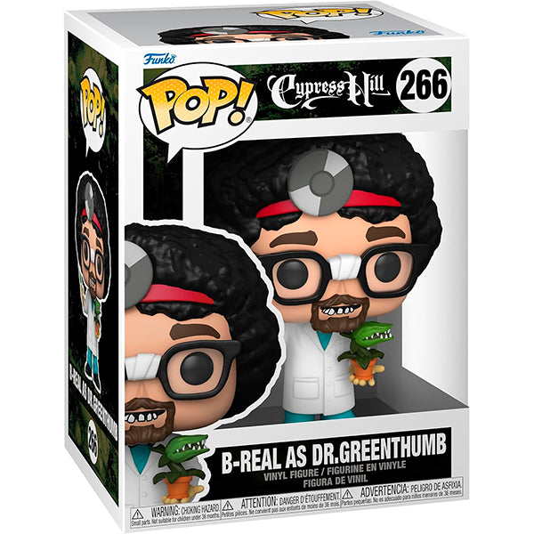 Funko Pop! Rocks: Cypress Hill - B Real (Dr. Greenthumb) #266
