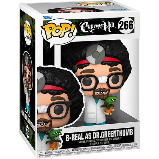 Funko Pop! Rocks: Cypress Hill - B Real (Dr. Greenthumb) #266
