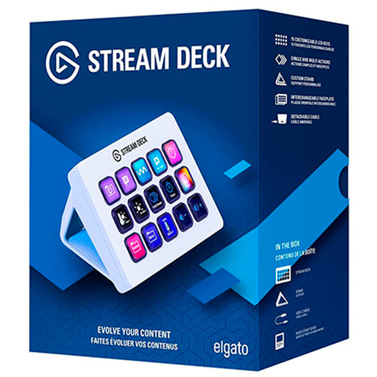 Elgato Stream Deck MK.2 Blanco 15 teclas macro