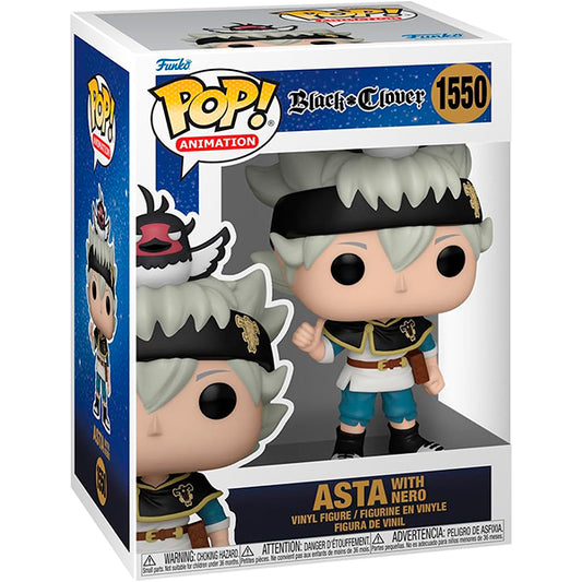 Funko POP! Black Cover Asta con Nero #1550