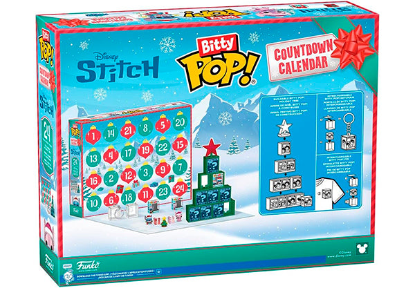 Funko Calendario de Adviento: Bitty: Stitch Holiday - 24 días de sorpresas