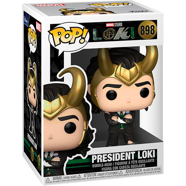 Funko Pop! Marvel: Loki Presidente #898
