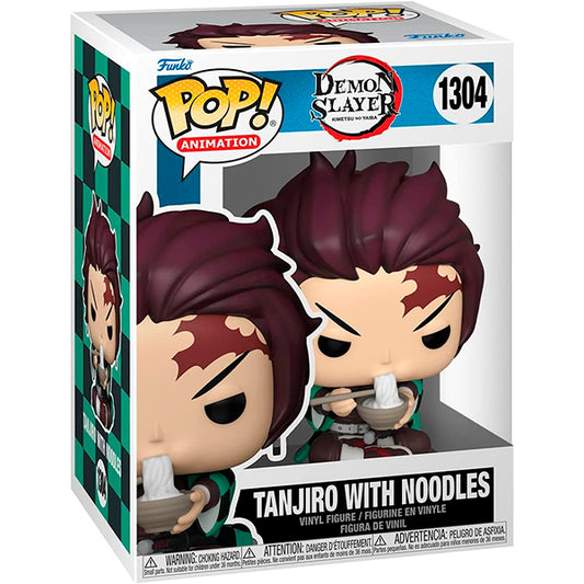 Funko Pop! Demon Slayer - Tanjiro con fideos #1304