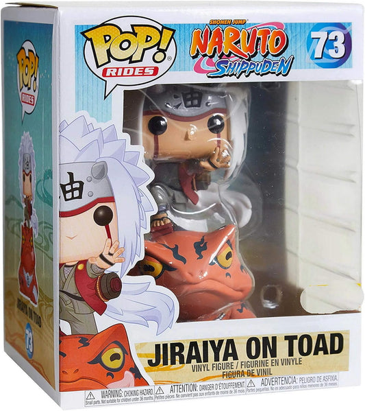Funko POP! Naruto Shippuden #73 - Jiraiya sobre sapo. Exclusivo