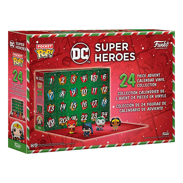 Funko Calendario de Adviento: Bitty: DC Super Heroes - 24 días de sorpresas