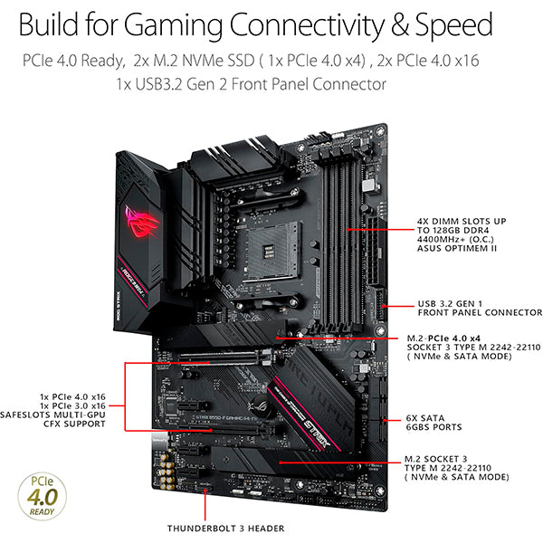 BOARD ASUS ROG STRIX B550-F GAMING WIFI II - AMD AM4