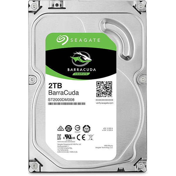 Disco Duro Seagate 2TB Sata Interno Barracuda ST2000DM008