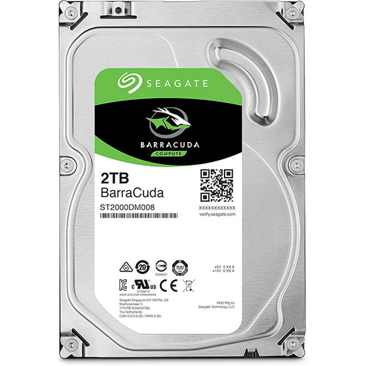Disco Duro Seagate 2TB Sata Interno Barracuda ST2000DM008