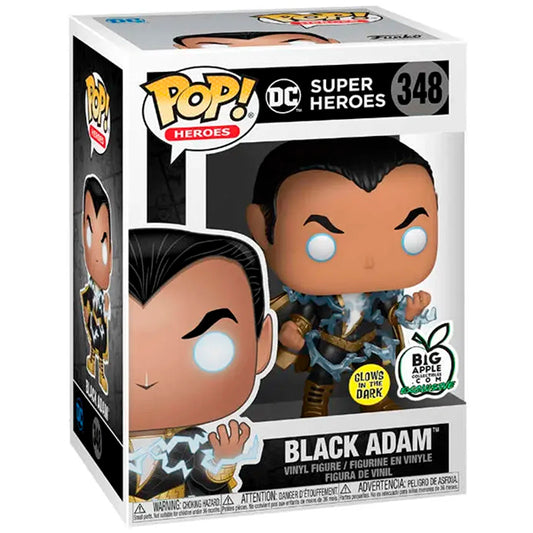 Funko POP Super Heroes Black Adam #348 Brilla en la Oscuridad