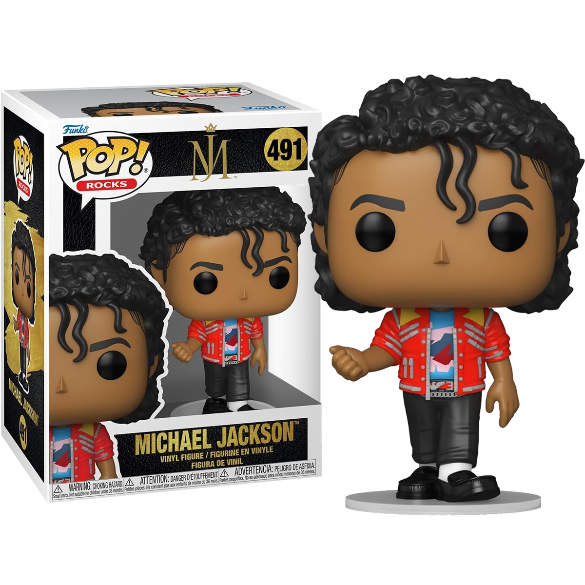 Funko Pop! Rocks: Michael Jackson - Beat It #491
