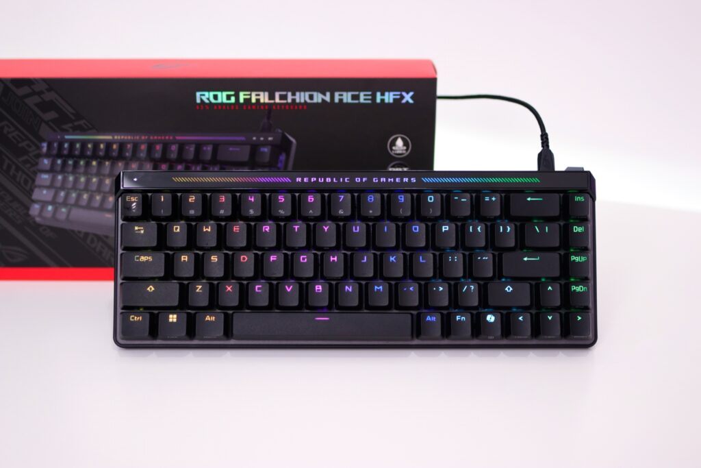 Teclado ASUS ROG Falchion Ace HFX HFX - Teclado para juegos con efecto Hall – 65% TKL