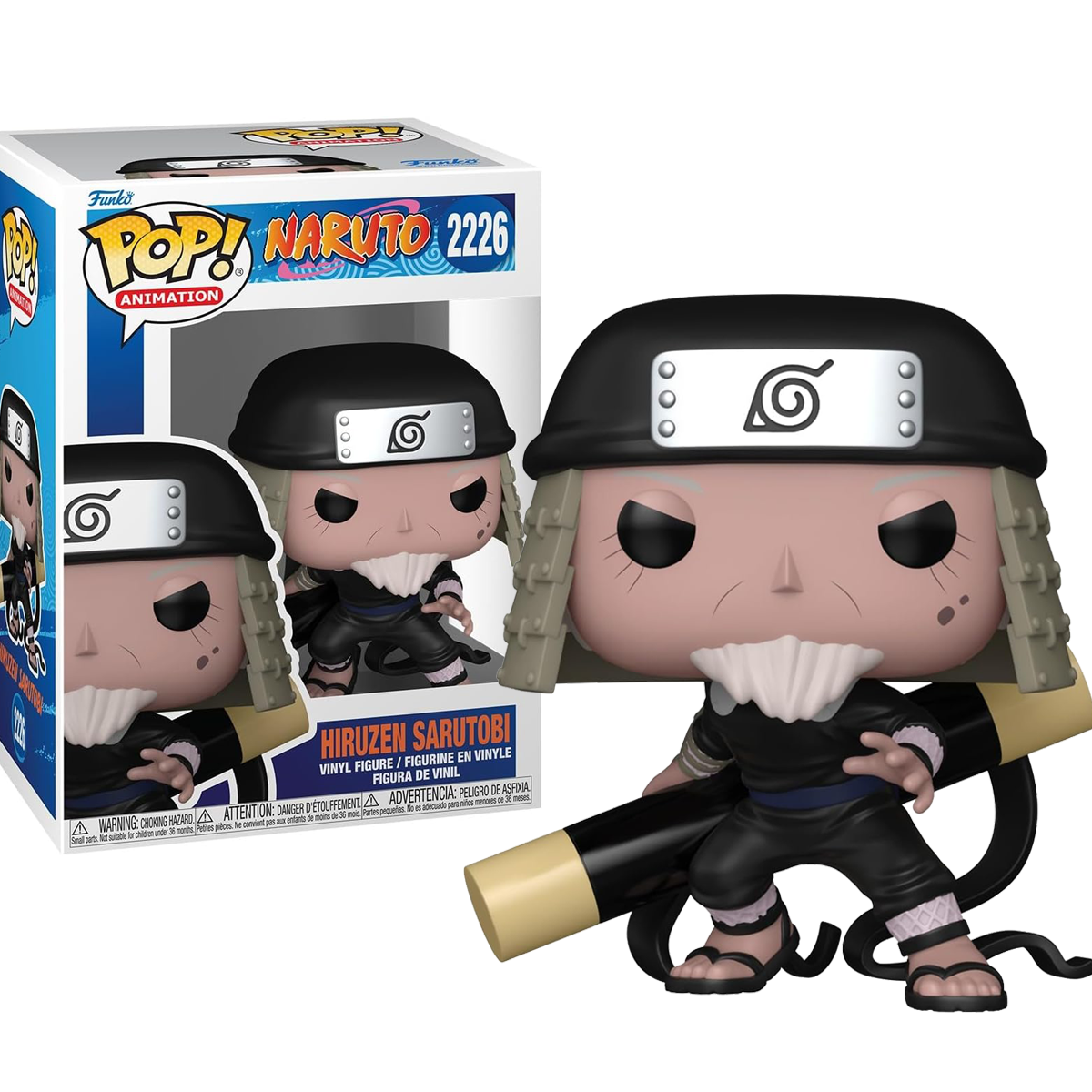 (PREVENTA) Funko Pop! - Naruto Classic – Hiruzen Sarutobi #2226