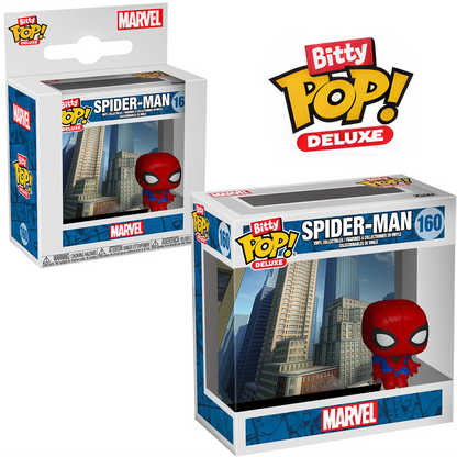 Funko Bitty Pop! Deluxe - Spider Man #160 (Paisaje Urbano)