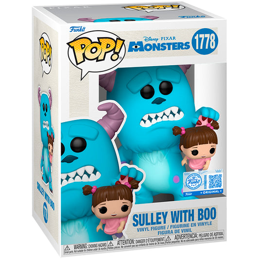 Funko POP! Monsters Inc - Sulley con Boo Exclusivo #1158