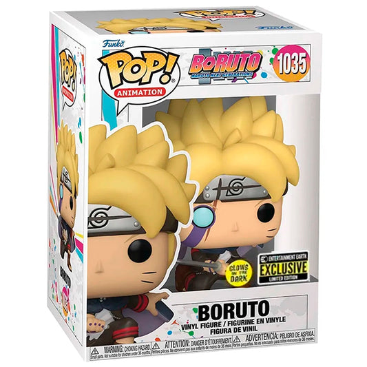 Funko Pop! Boruto The Next Generation - Boruto with Marks #1035 (Exclusivo Brilla en la Oscuridad)