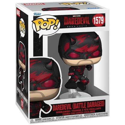 Funko Pop! Marvel: Daredevil Born Again - Daredevil Battle Damaged #1579