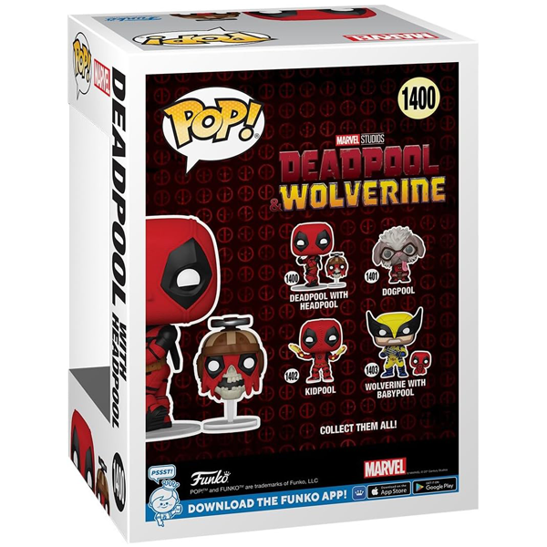 Funko POP! Deadpool & Wolverine with Headpool #1400