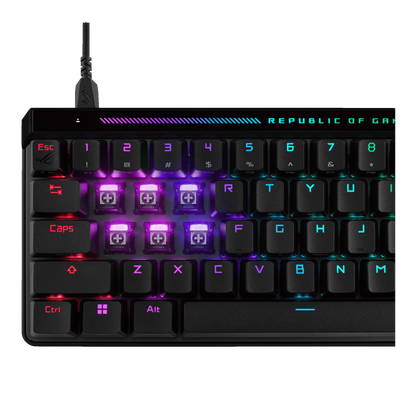 Teclado ASUS ROG Falchion Ace HFX HFX - Teclado para juegos con efecto Hall – 65% TKL