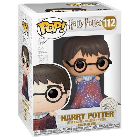Funko POP! Harry Potter - Harry Potter W/ Invisibility Cloak #112