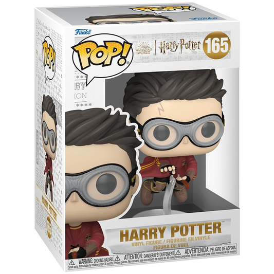 Funko POP! Harry Potter con Escoba (Quidditch) #165