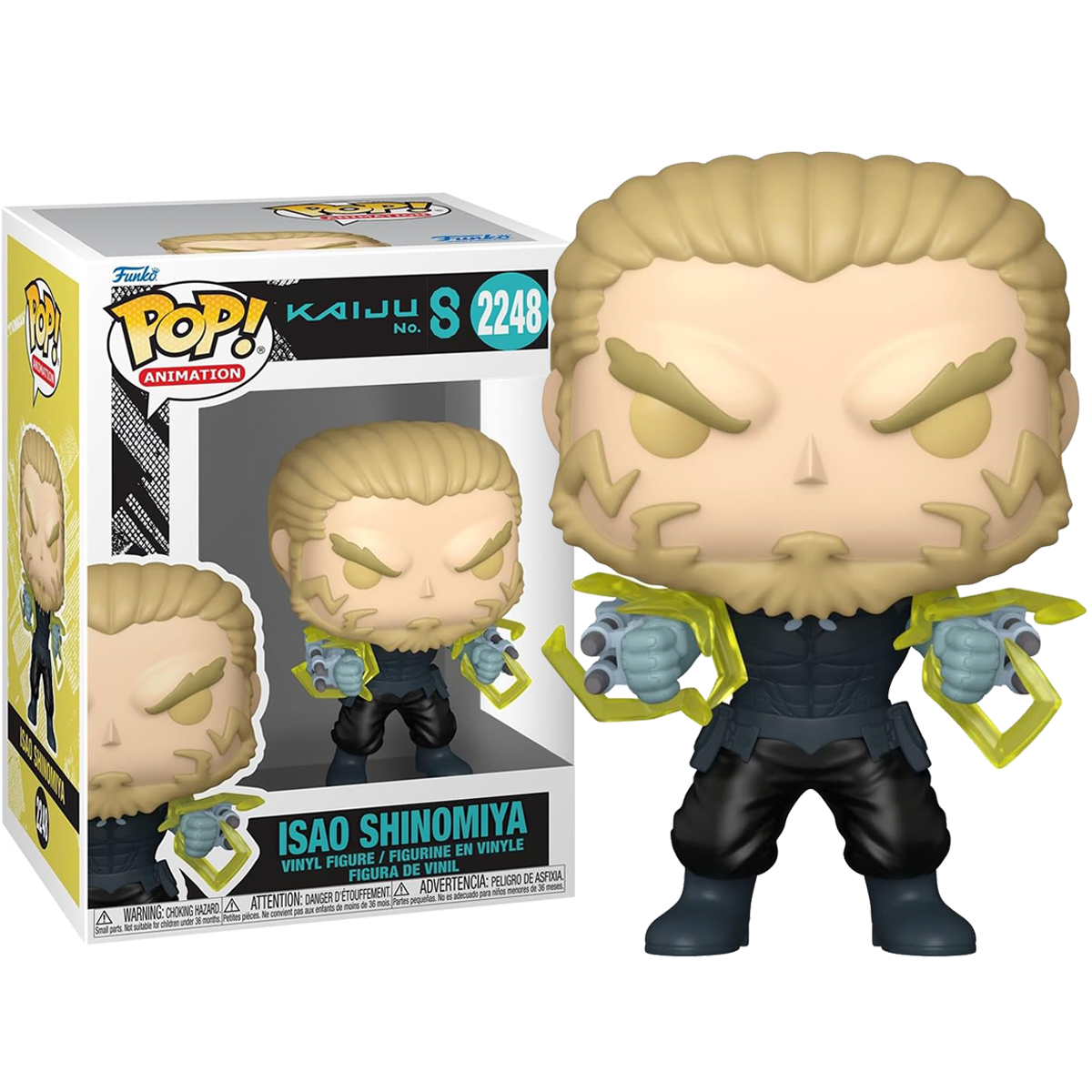 (PREVENTA) Funko Pop! Kaiju No 8 – Isao Shinomiya #2248